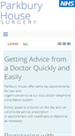 Mobile Screenshot of parkburyhouse.nhs.uk